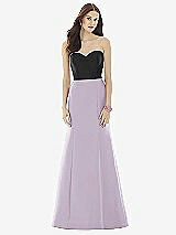 Front View Thumbnail - Lilac Haze & Black Alfred Sung Style D728