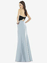 Rear View Thumbnail - Mist & Black Alfred Sung Style D728