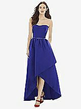 Front View Thumbnail - Electric Blue & Electric Blue Alfred Sung Style D730