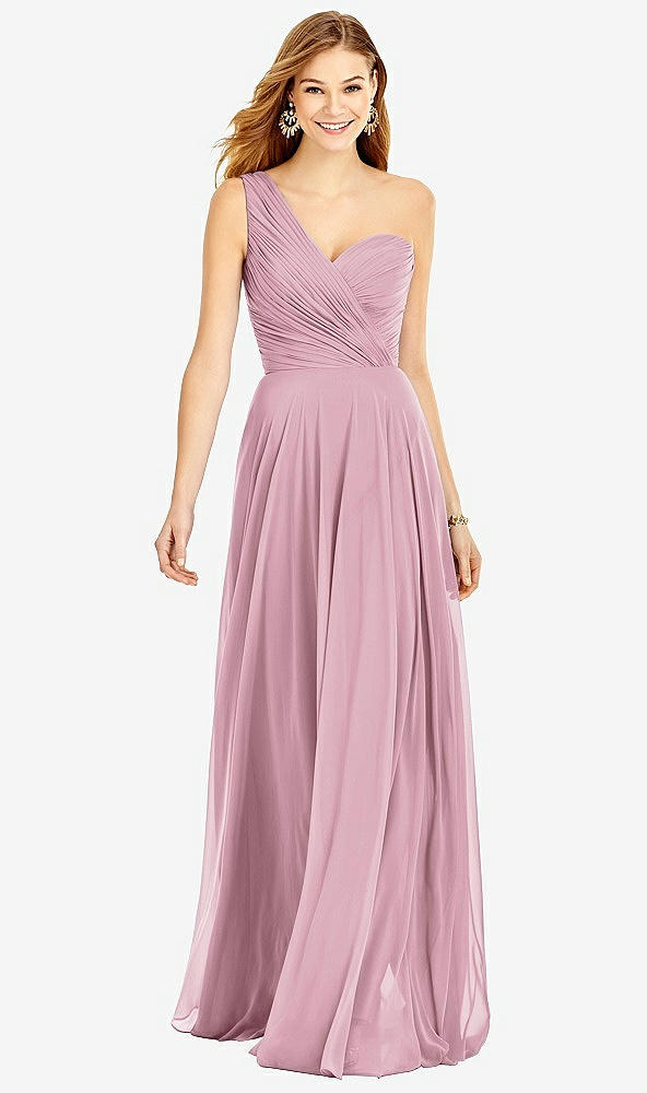 Front View - Dusty Pink After Six Bridesmaid Dress 6751
