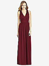 Front View Thumbnail - Cabernet After Six Bridesmaid Dress 6752