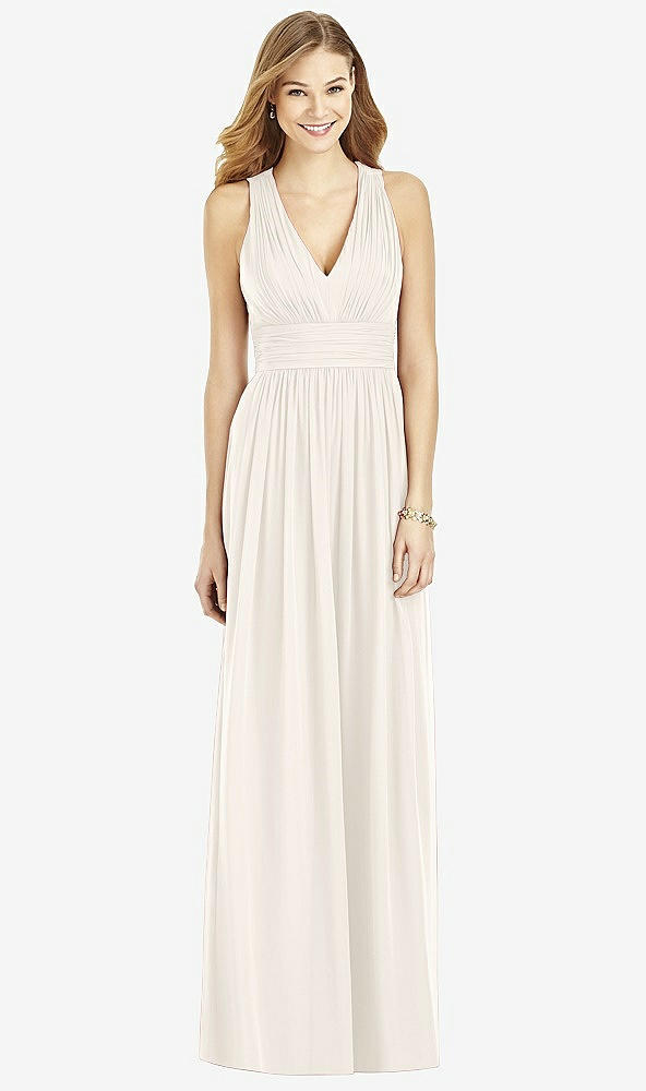 Front View - Ivory After Six Bridesmaid Dress 6752