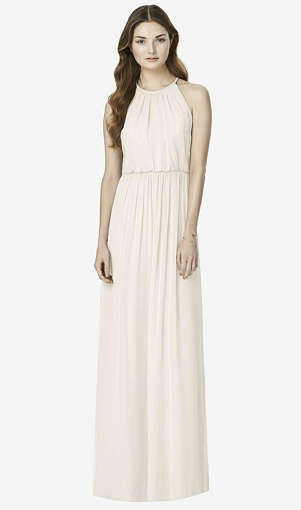 Front View - Ivory After Six Bridesmaid Dress 6754
