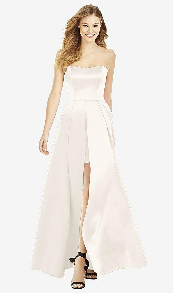 Front View - Ivory After Six Bridesmaid Dress 6755