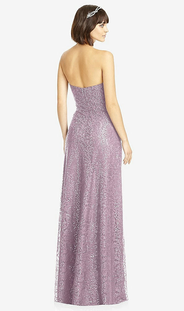 Back View - Suede Rose Dessy Collection Style 2966