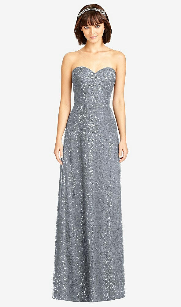 Front View - Platinum Dessy Collection Style 2966