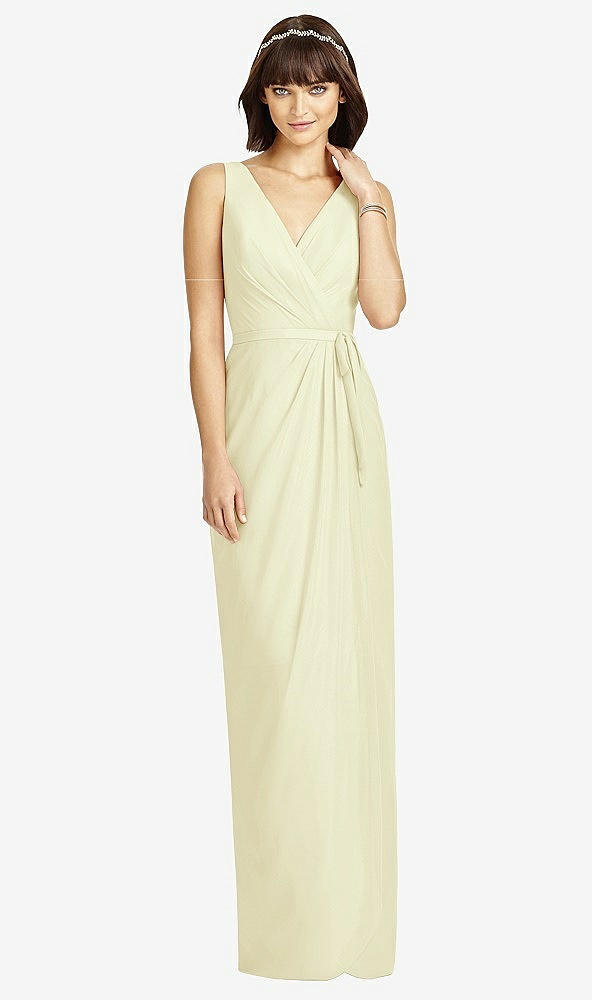 Front View - Butter Yellow Dessy Collection Style 2968