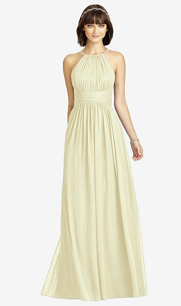 Front View - Butter Yellow Dessy Collection Style 2969