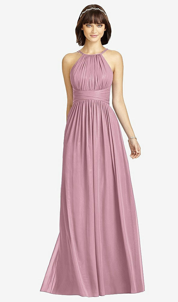 Front View - Dusty Pink Dessy Collection Style 2969