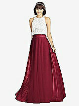Front View Thumbnail - Burgundy Dessy Bridesmaid Skirt S2977