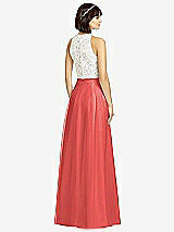 Rear View Thumbnail - Perfect Coral Dessy Bridesmaid Skirt S2977