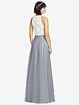 Rear View Thumbnail - Platinum Dessy Bridesmaid Skirt S2977