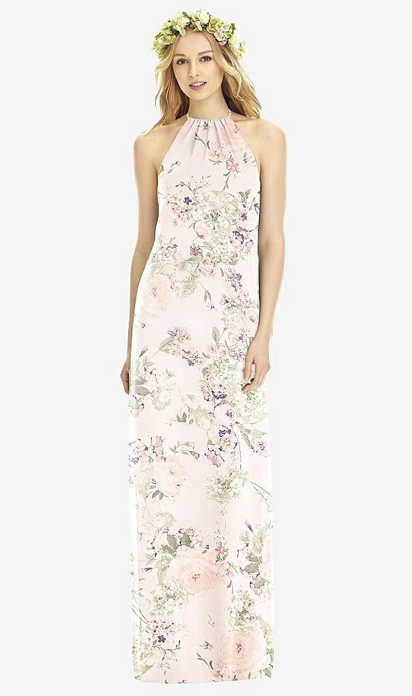 Front View - Blush Garden Social Bridesmaids Style 8175