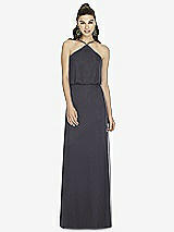 Front View Thumbnail - Onyx Alfred Sung Bridesmaid Dress D738