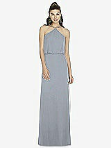 Front View Thumbnail - Platinum Alfred Sung Bridesmaid Dress D738