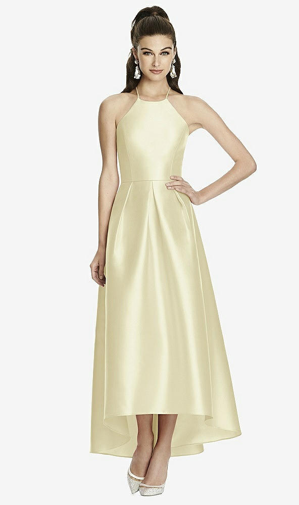 Front View - Butter Yellow Alfred Sung Style D741