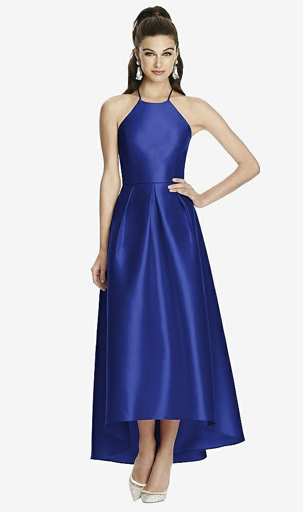 Front View - Cobalt Blue Alfred Sung Style D741