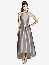 Front View Thumbnail - Cashmere Gray Alfred Sung Style D741