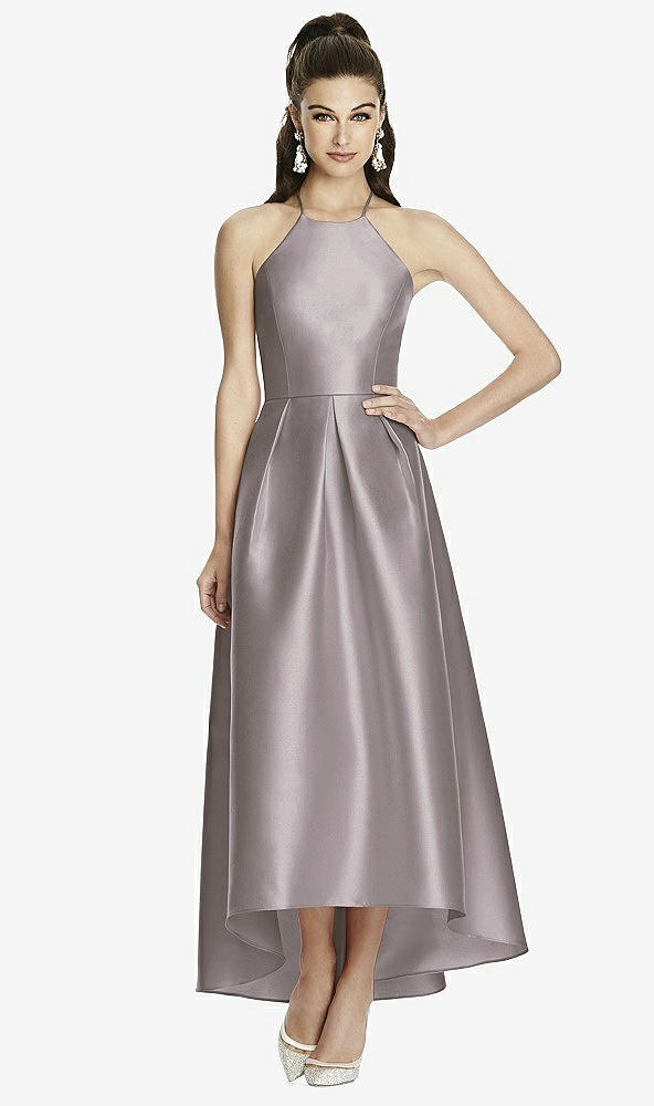 Front View - Cashmere Gray Alfred Sung Style D741