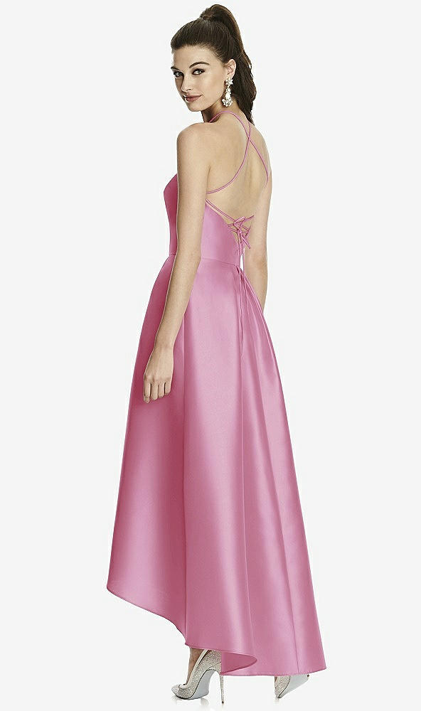 Back View - Powder Pink Alfred Sung Style D741