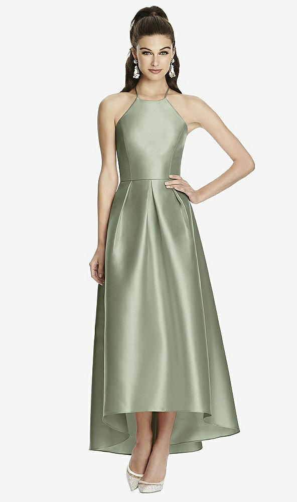 Front View - Sage Alfred Sung Style D741