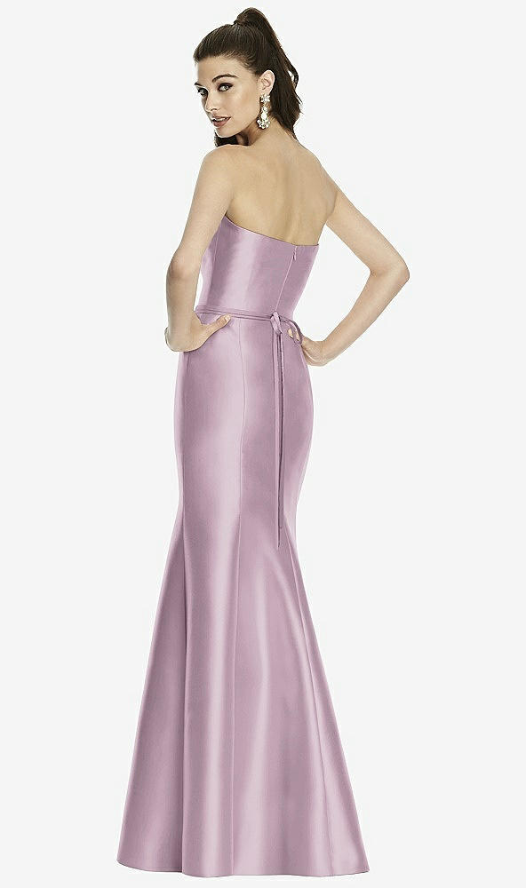 Back View - Suede Rose Alfred Sung Style D742