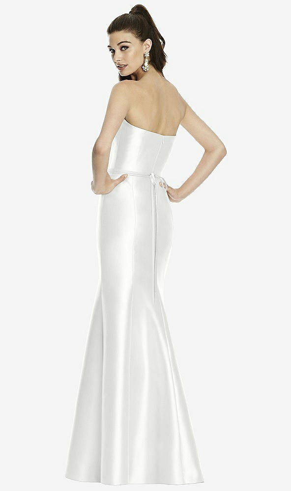 Back View - White Alfred Sung Style D742