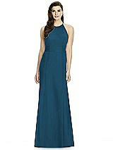 Rear View Thumbnail - Atlantic Blue Dessy Bridesmaid Dress 2990
