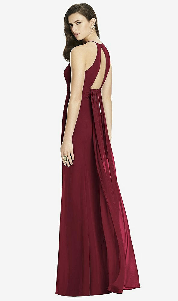 Front View - Cabernet Dessy Bridesmaid Dress 2990