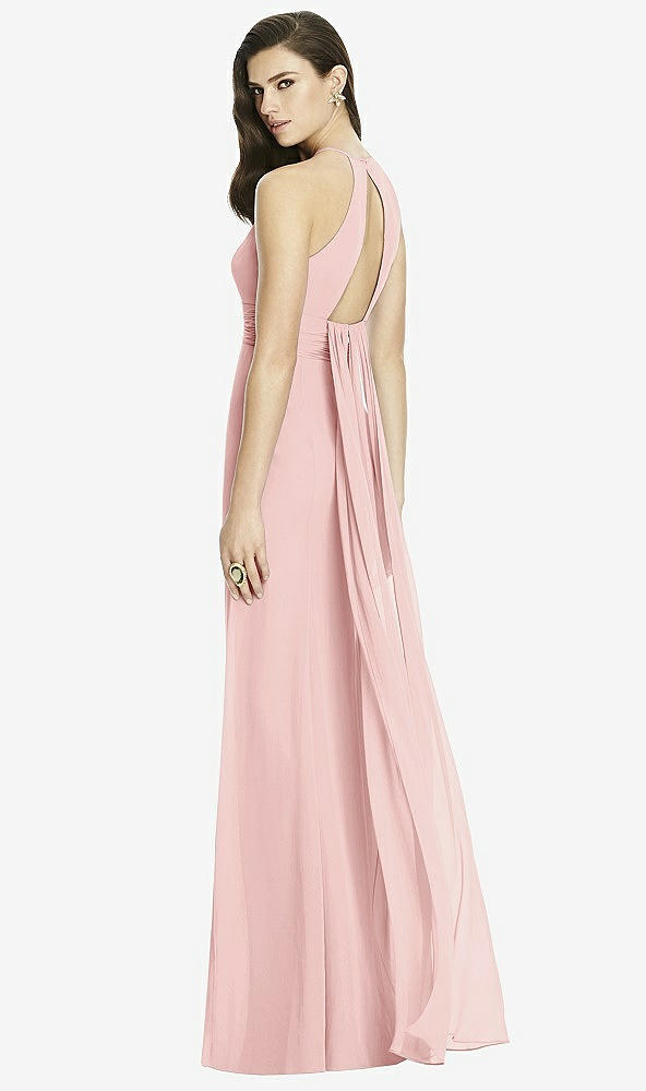 Front View - Rose Dessy Bridesmaid Dress 2990