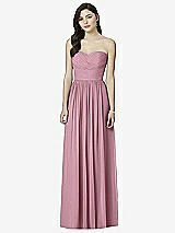 Front View Thumbnail - Dusty Pink Dessy Bridesmaid Dress 2991