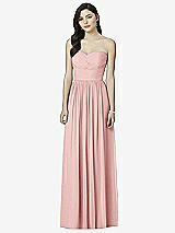 Front View Thumbnail - Rose Dessy Bridesmaid Dress 2991