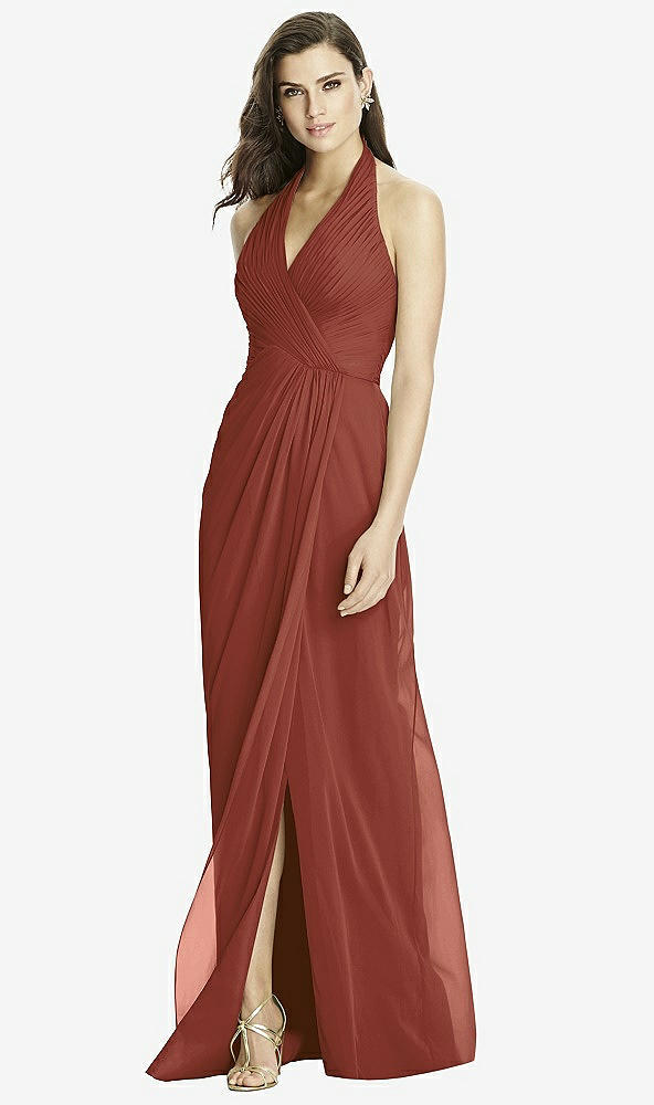 Front View - Auburn Moon Dessy Bridesmaid Dress 2992