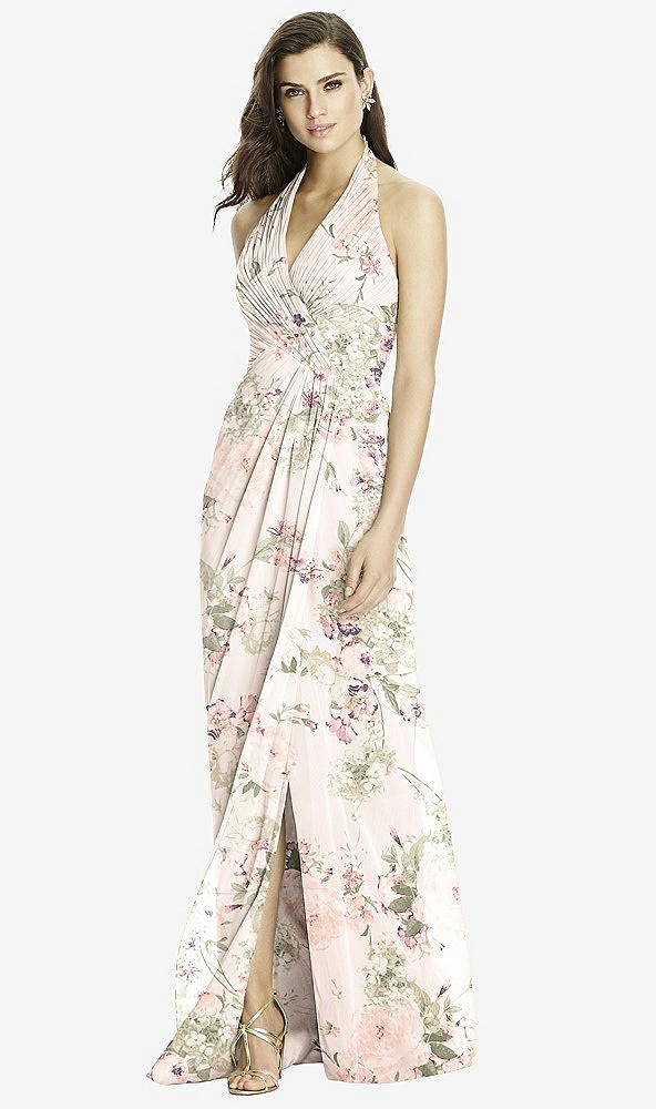 Front View - Blush Garden Dessy Bridesmaid Dress 2992