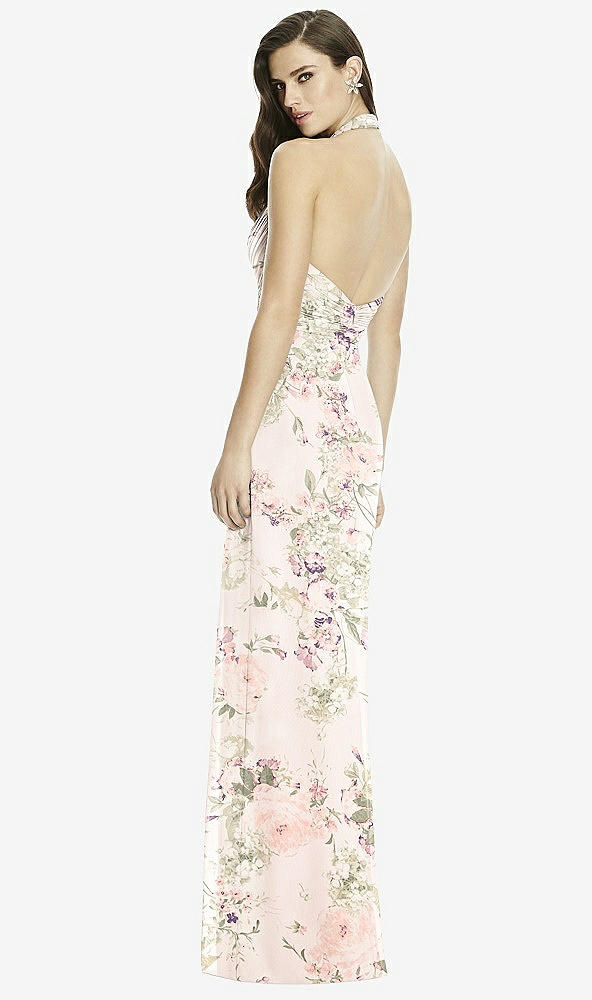 Back View - Blush Garden Dessy Bridesmaid Dress 2992