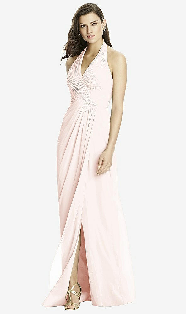 Front View - Blush Dessy Bridesmaid Dress 2992