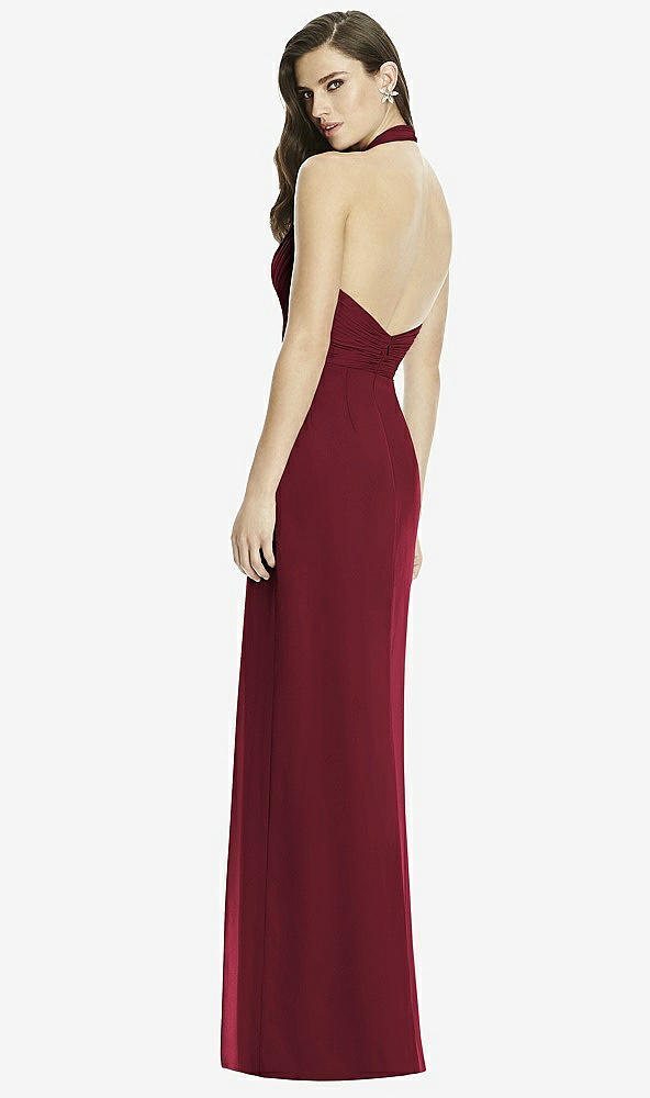 Back View - Cabernet Dessy Bridesmaid Dress 2992