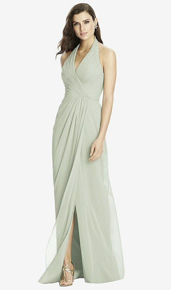 Front View - Celadon Dessy Bridesmaid Dress 2992
