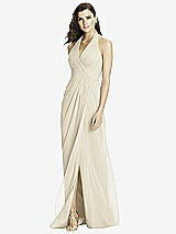Front View Thumbnail - Champagne Dessy Bridesmaid Dress 2992