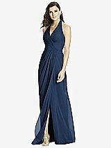 Front View Thumbnail - Midnight Navy Dessy Bridesmaid Dress 2992
