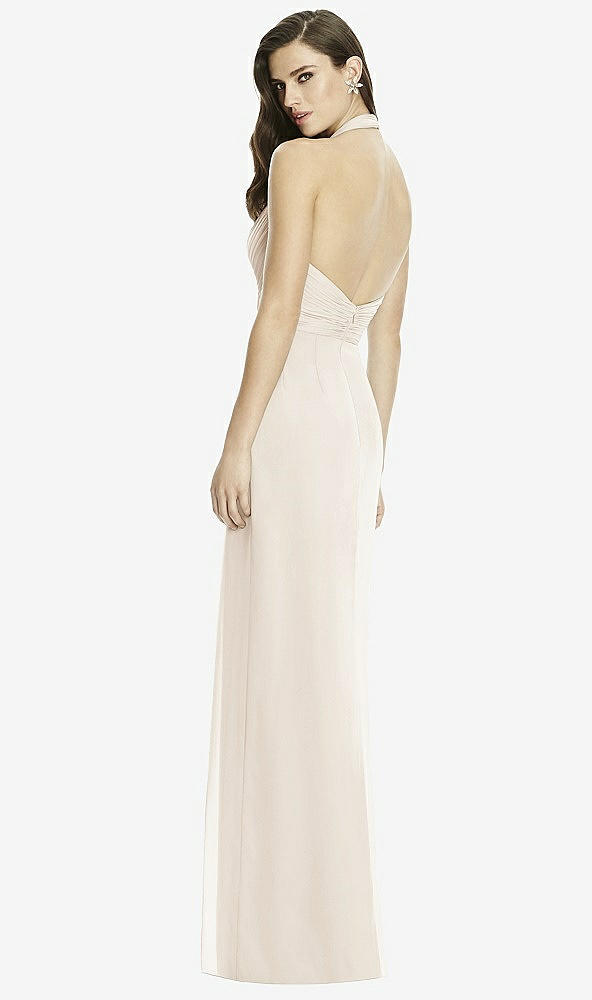 Back View - Oat Dessy Bridesmaid Dress 2992