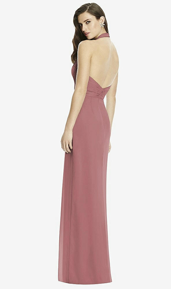 Back View - Rosewood Dessy Bridesmaid Dress 2992