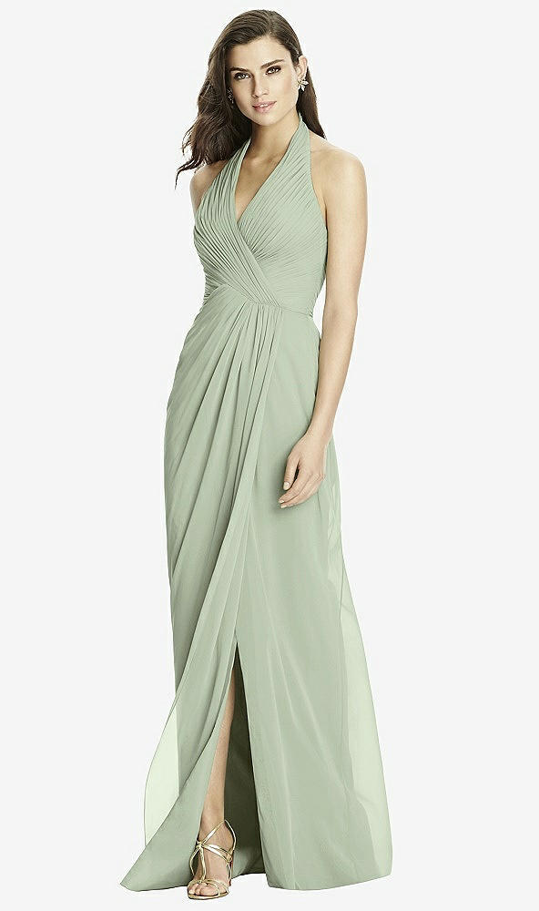 Front View - Sage Dessy Bridesmaid Dress 2992