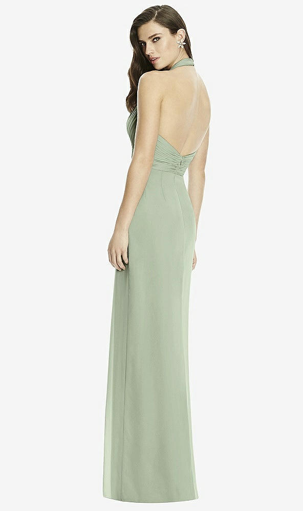 Back View - Sage Dessy Bridesmaid Dress 2992