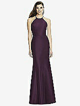 Front View Thumbnail - Aubergine Dessy Bridesmaid Dress 2996