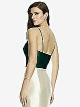 Rear View Thumbnail - Evergreen Dessy Bridesmaid Top T2979
