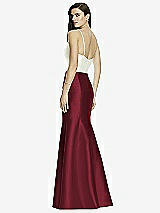 Rear View Thumbnail - Cabernet Dessy Bridesmaid Skirt S2980