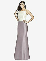 Front View Thumbnail - Cashmere Gray Dessy Bridesmaid Skirt S2980