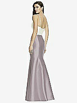 Rear View Thumbnail - Cashmere Gray Dessy Bridesmaid Skirt S2980