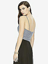 Rear View Thumbnail - Platinum Dessy Bridesmaid Top T2983
